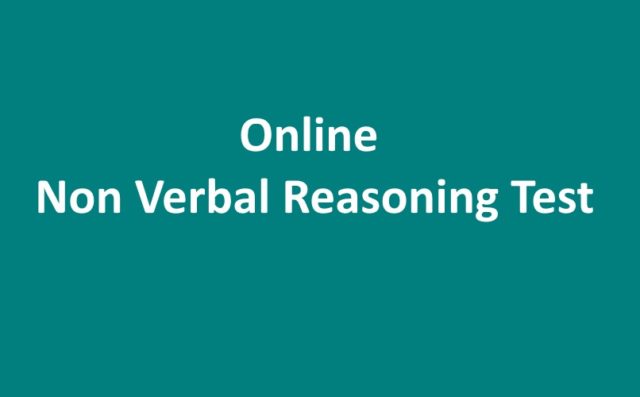 Online Non Verbal Reasoning Test – MAHA-TAIT